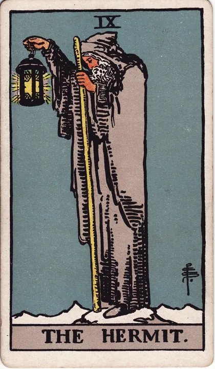 Cartea de tarot Eremitul