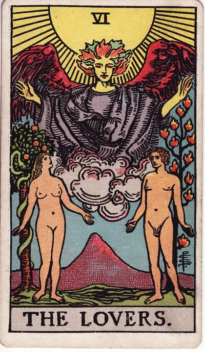 Cartea de tarot Îndrăgostiții