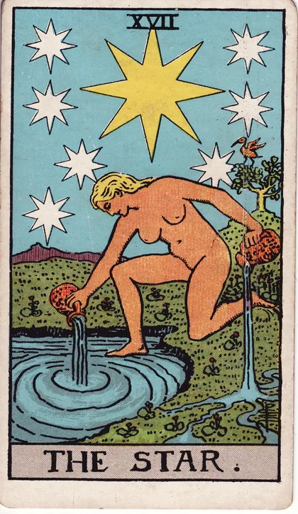 Cartea de tarot Steaua