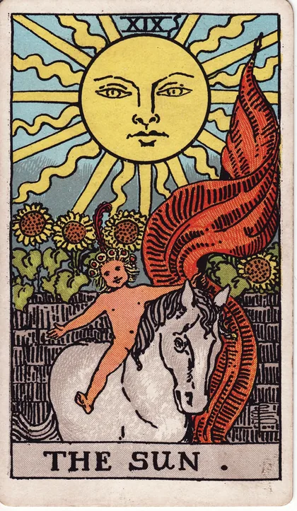 Cartea de tarot Soarele